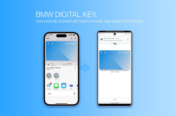 El Grupo BMW sigue impulsando la digitalización del acceso a sus vehículos en codesarrollo con Apple y Google