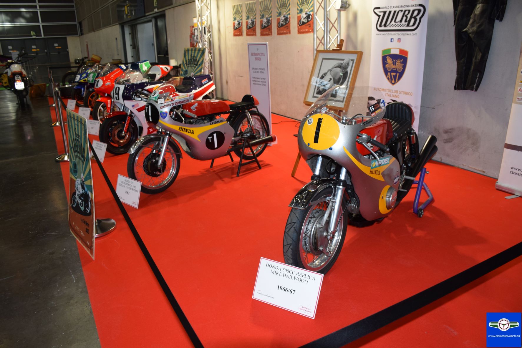 “RETROSPECTIVA HONDA GRANDES PREMIOS”, ORGANIZADA POR EL CLUB MC DÉNIA