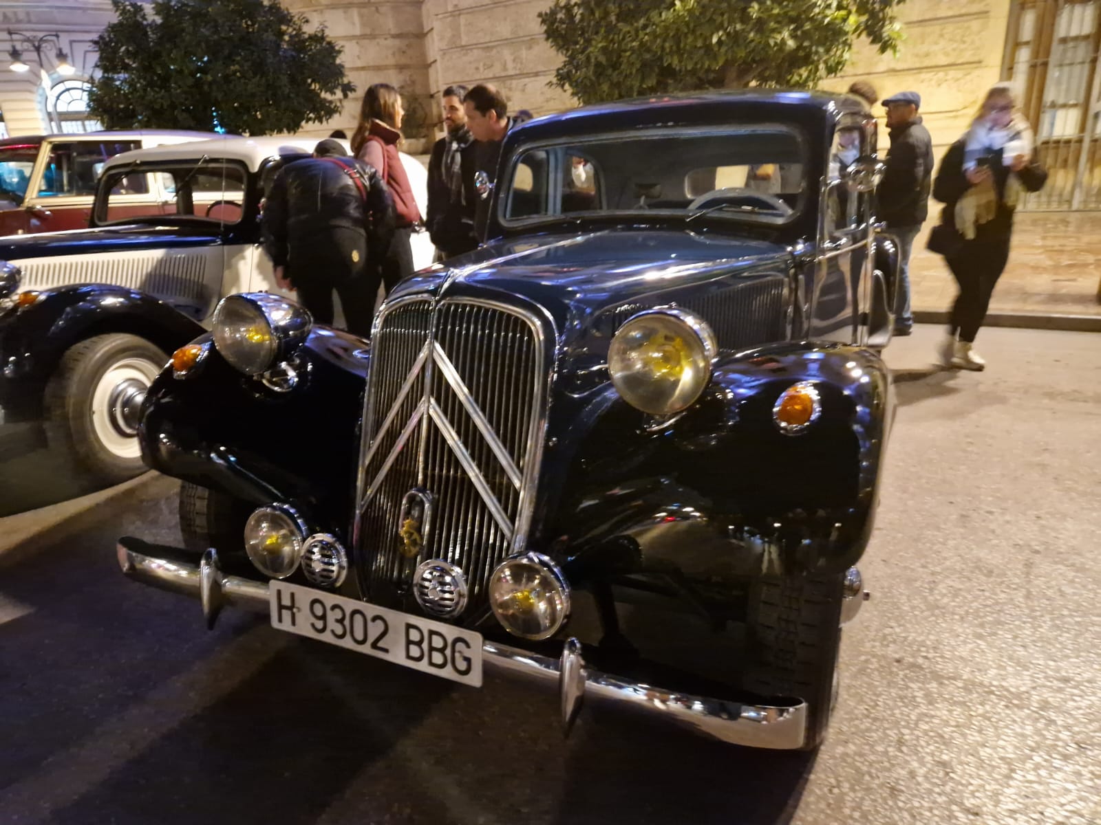 Entre los vehículos que participaron en el trasaldo no faltaron los siempre elegantes Citroën 11