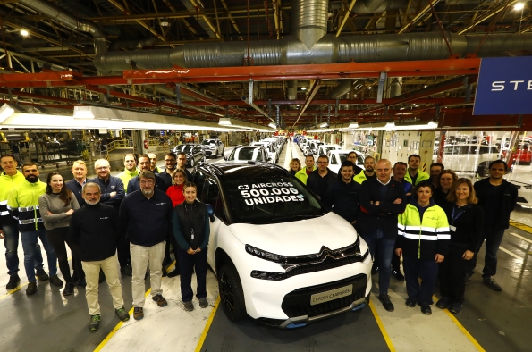 DEL CITROËN C3 AIRCROSS YA SE HAN FABRICADO MEDIO MILLÓN DE UNIDADES EN ZARAGOZA