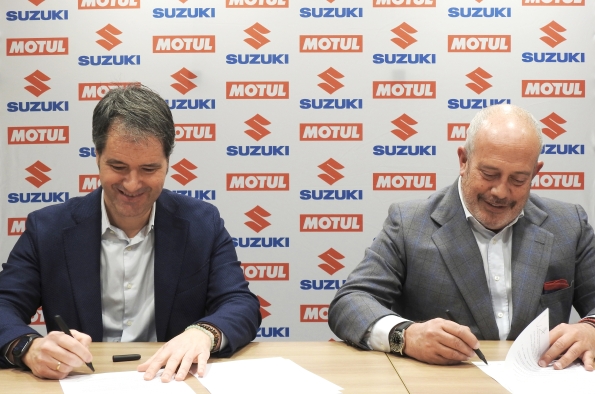 SUZUKI IBÉRICA Y MOTUL EXTIENDEN SU ACUERDO DE COLABORACIÓN