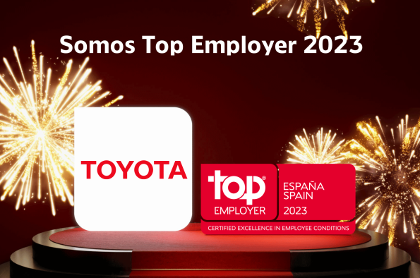 TOYOTA ESPAÑA HA RECIBIDO, POR CUARTO AÑO CONSECUTIVO, LA CERTIFICACIÓN TOP EMPLOYER 2023, CONCEDIDA POR LA INSTITUCIÓN TOP EMPLOYERS INSTITUTE, 