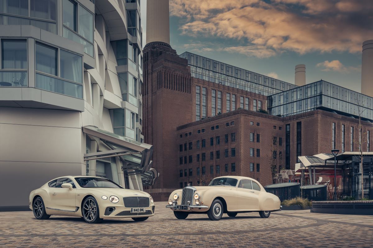 ICONIC 1953 GRAND TOURER INSPIRES ONE-OFF CONTINENTAL GT AZURE