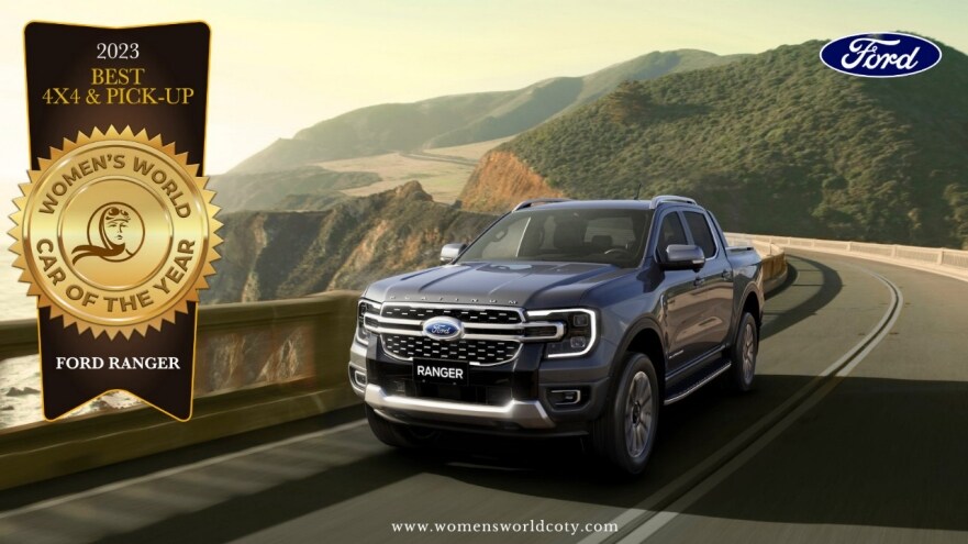 EL FORD RANGER TRIUNFA ANTE EL ÚNICO JURADO FEMENINO DE LA INDUSTRIA DEL AUTOMÓVIL