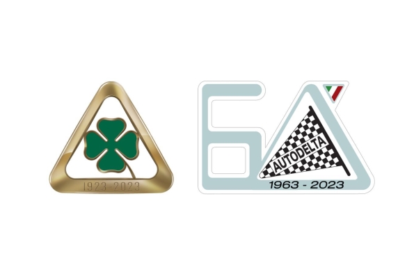 ALFA ROMEO CELEBRA LOS ANIVERSARIOS DE QUADRIFOGLIO Y AUTODELTA REVELANDO DOS NUEVOS LOGOTIPOS