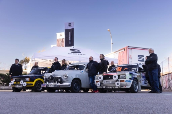 EL EQUIPO SEAT HISTÓRICOS TOMA PARTE CON TRES COCHES EN EL 10º ANIVERSARIO DEL RALLY LLORET DE MAR, QUE SE CELEBRA ESTE FIN DE SEMANA