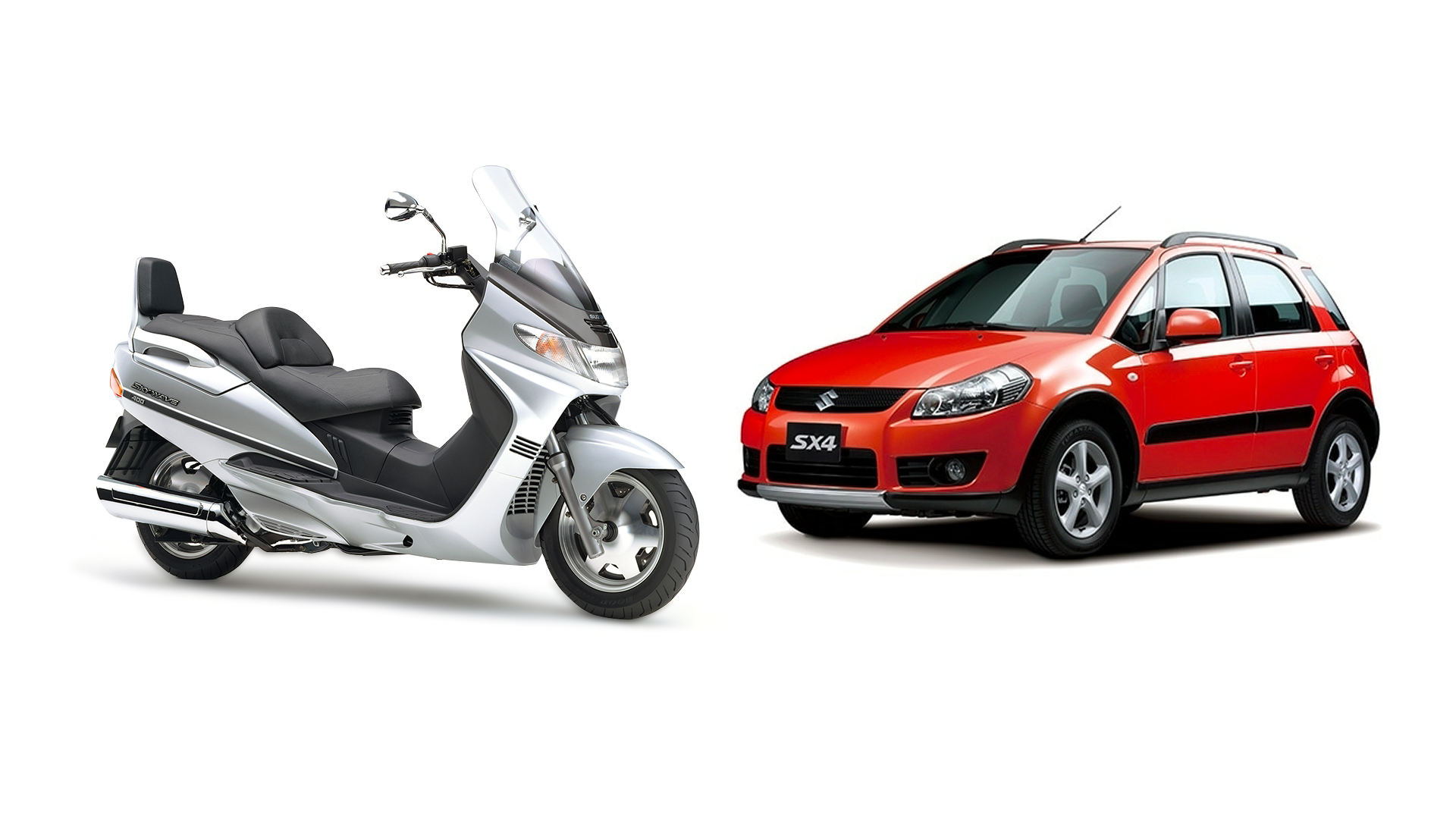 SUZUKI SX4 Y BURGMAN 400