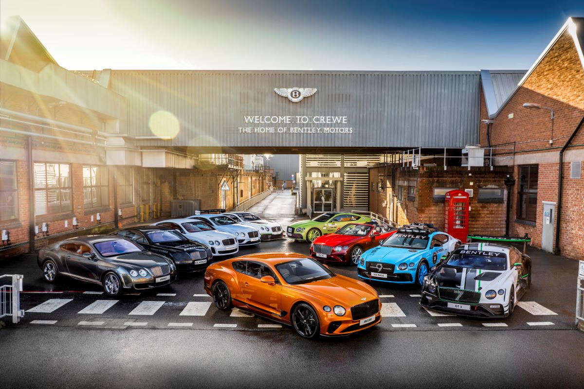 ¡80 000 UNIDADES FABRICADAS DEL BENTLEY CONTINENTAL GT!