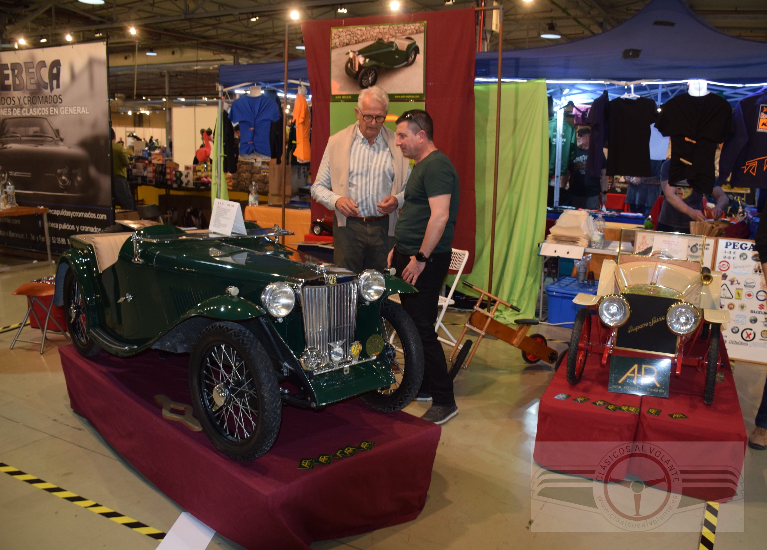 RECREACIONES DE LOS HISPANO SUIZ ALFONSO XIII Y MG TF DE AUTO RÉPLICAS