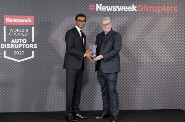 LUC DONCKERWOLKE, CCO DE HYUNDAI MOTOR GROUP, HA SIDO RECONOCIDO COMO “DISRUPTOR DESIGNER DEL AÑO” EN LOS PREMIOS NEWSWEEK'S WORLD'S GREATEST AUTO DISRUPTORS