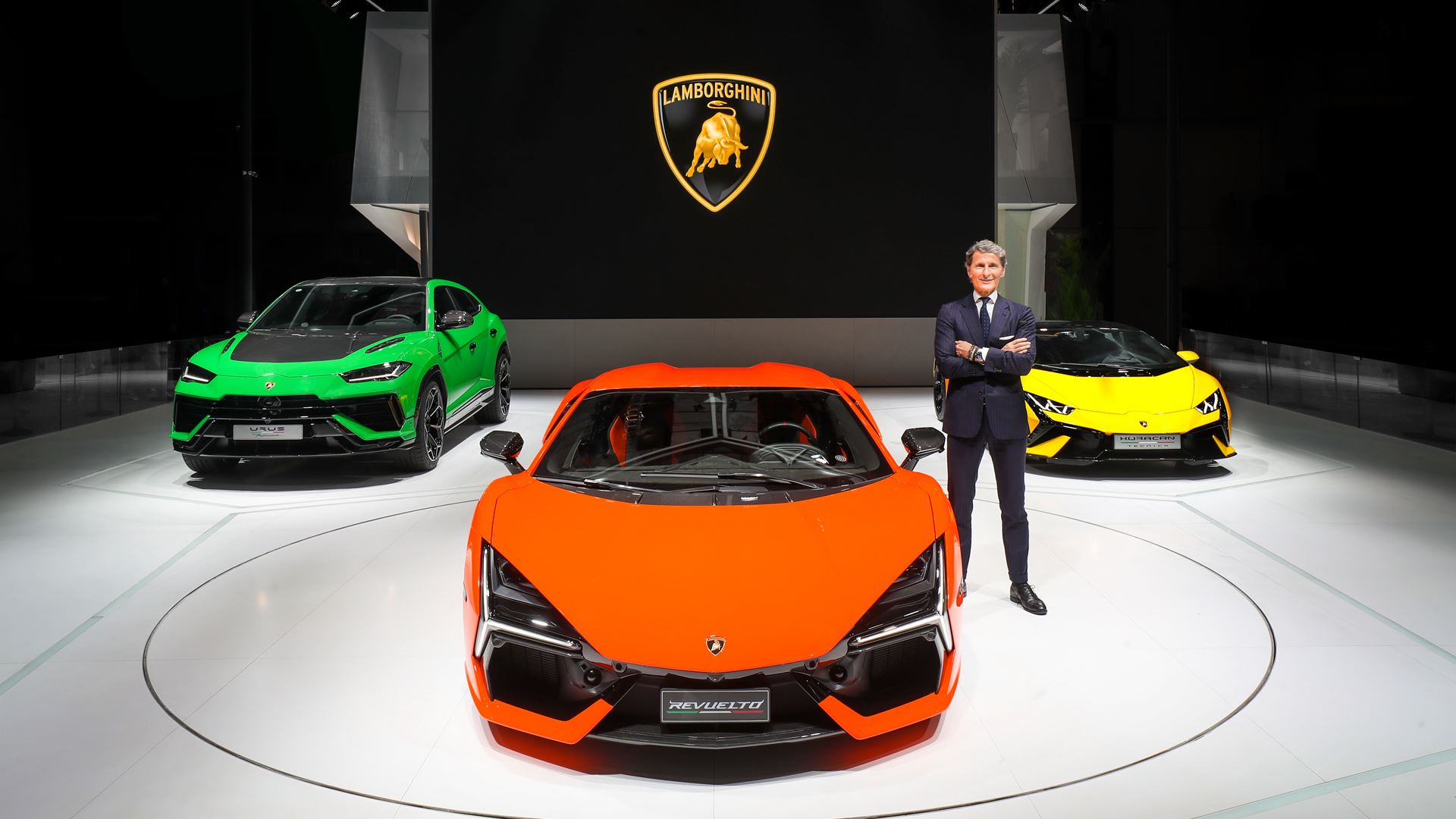 CHAIRMAN AND CEO OF AUTOMOBILI LAMBORGHINI - STEPHAN WINKELMANN