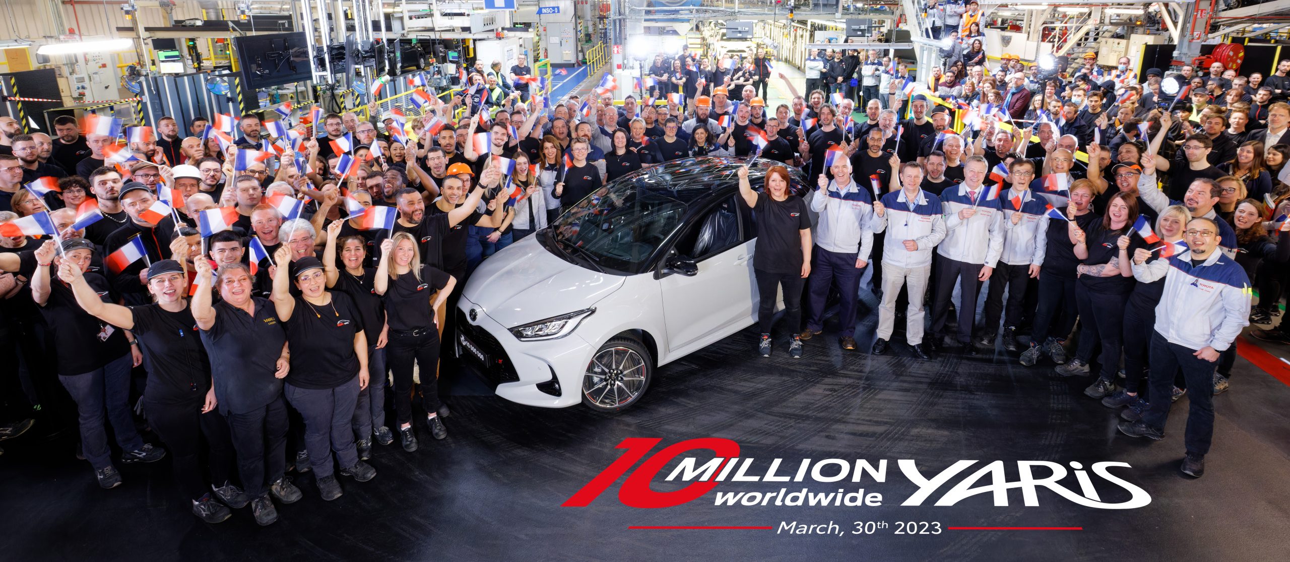 EN SU VIGÉSIMO QUINTO AÑO EN PRODUCCIÓN, EL TOYOTA YARIS ALCANZA LA ICÓNICA CIFRA DE 10 MILLONES DE UNIDADES