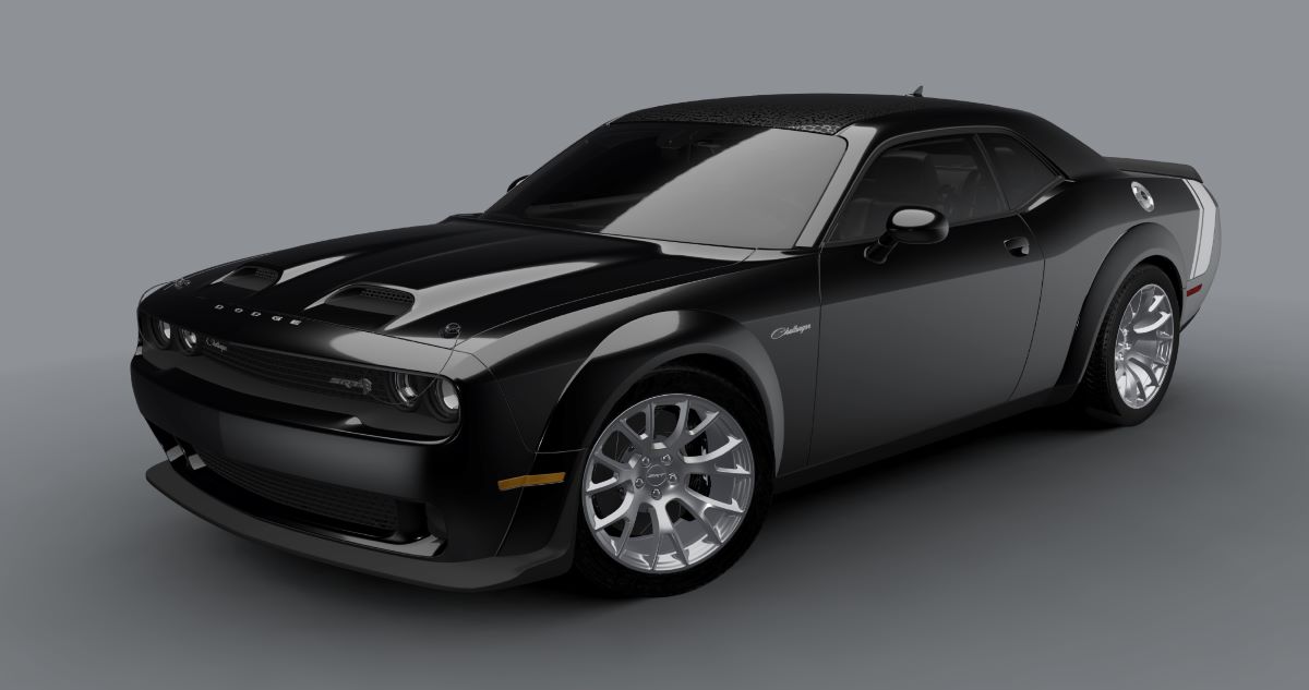 DODGE CHALLENGER BLACK GHOST