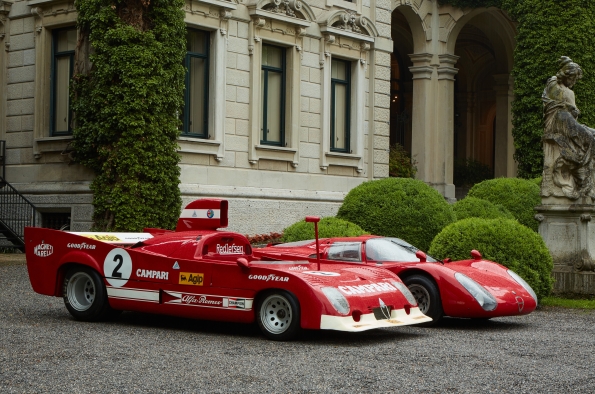 EL ALFA ROMEO 33, PROTAGONISTA EN EL «CONCORSO D'ELEGANZA VILLA D'ESTE»