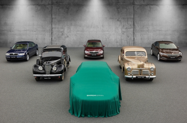 LA CUARTA GENERACIÓN MODERNA DEL ŠKODA SUPERB LLEGARÁ AL MERCADO 90 AÑOS DESPUÉS DE LA PRESENTACIÓN DE SU HISTÓRICO PREDECESOR