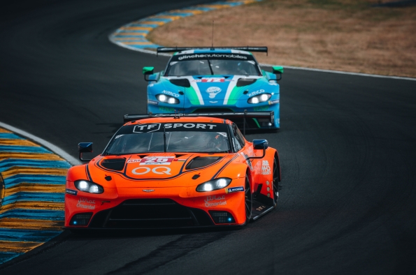 EL VANTAGE CONSIGUE UN NUEVO PODIO EN LAS 24 HORAS DE LE MANS CON EL EQUIPO ORT BY TF