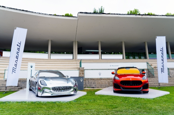 EL MASERATI GRANTURISMO LUCE Y EL GRECALE MARS LUCEN EN AUTOBELLO MADRID