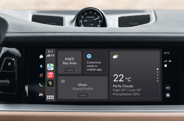 LA APLICACIÓN MY PORSCHE OFRECE NUEVAS FUNCIONES DENTRO DE APPLE CARPLAY®