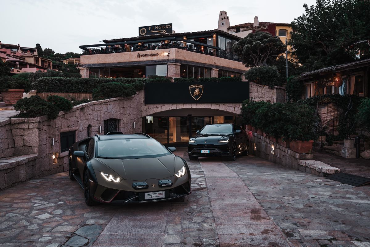 LAMBORGHINI LOUNGE PORTO CERVO OFFICIALLY RE-OPENS IN SARDINIA