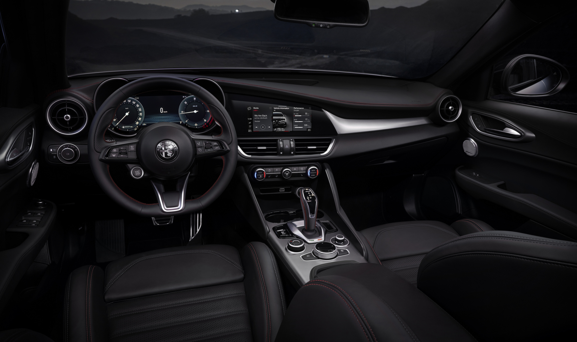 EL NUEVO ALFA ROMEO GIULIA INCORPORA UN NOVEDOSO CUADRO DE INSTRUMENTOS DEPORTIVO Y ERGONÓMICO “CANNOCHIALE”