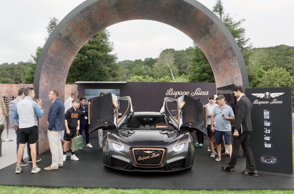 HISPANO SUIZA HA PARTICIPADO POR SEGUNDA VEZ EN LA MONTEREY CAR WEEK CELEBRADA DEL 14 AL 20 DE AGOSTO EN CALIFORNIA