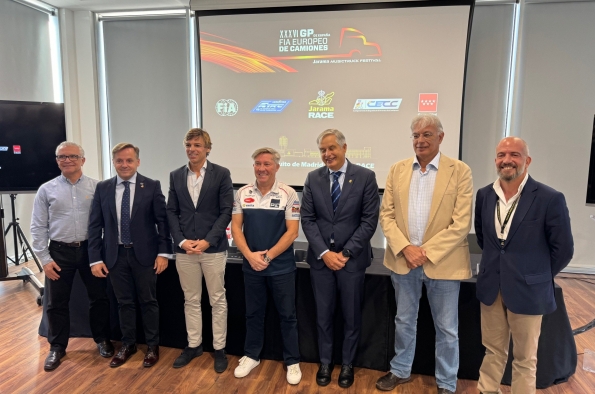 RUEDA DE PRENSA DE PRESENTACIÓN DEL GRAN PREMIO DE ESPAÑA FIA EUROPEO DE CAMIONES