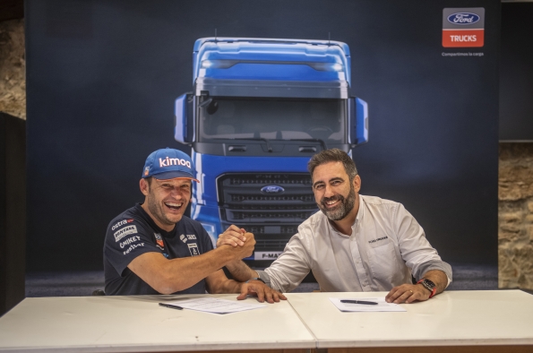 FORD TRUCKS ESPAÑA ANUNCIA LA RENOVACIÓN DE ALBERT LLOVERA COMO SU EMBAJADOR 