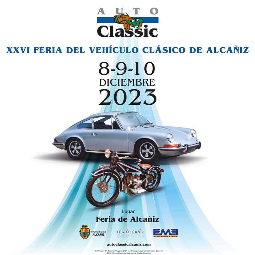 DEL 8 AL 10 DE DICIEMBRE SE CELEBRARÁ LA XXVI EDICIÓN DE LA FERIA DEL VEHÍCULO CLÁSICO, AUTOCLASSIC