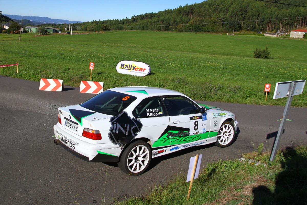 FERNANDO RICO Y MIGUEL PEÑA LIDERARON DE PRINCIPIO A FIN LA CATEGORÍA 'PRE 2000' DEL RALLYE RÍAS ALTAS