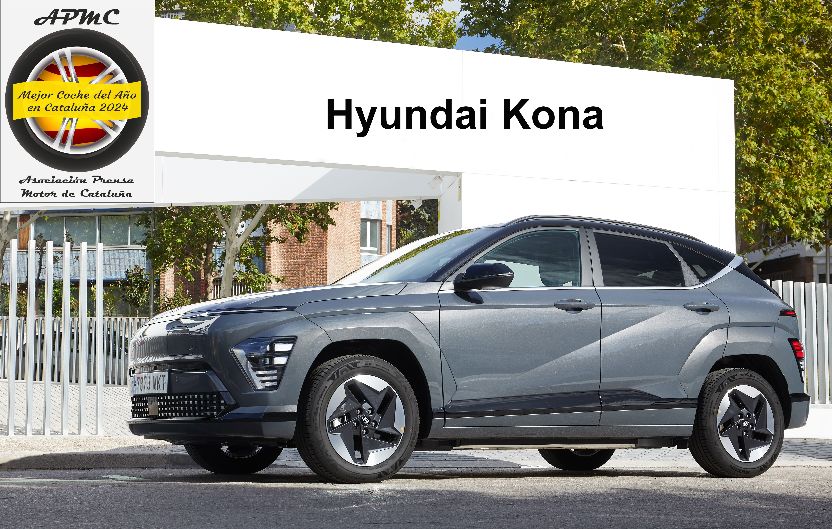 HYUNDAI KONA, MEJOR COCHE DEL AÑO EN CATALUNYA 2024 APMC