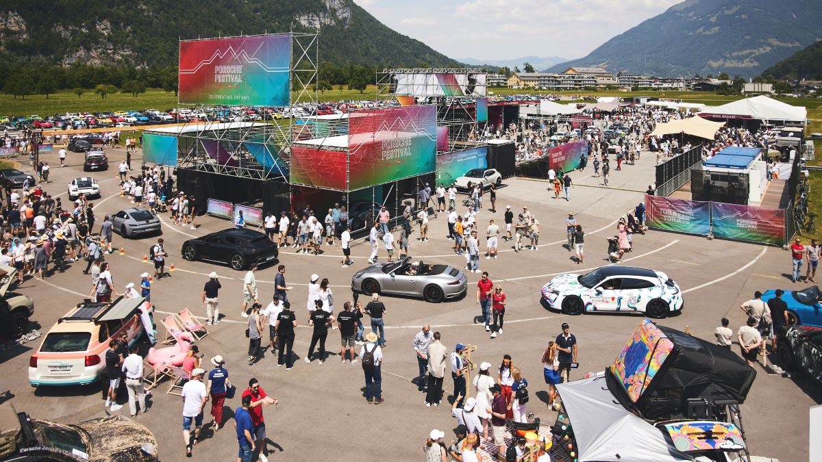 LOS AFICIONADOS DE PORSCHE EN SUIZA DISFRUTARON DE UN VARIADO PROGRAMA DEL 15 AL 17 DE JUNIO