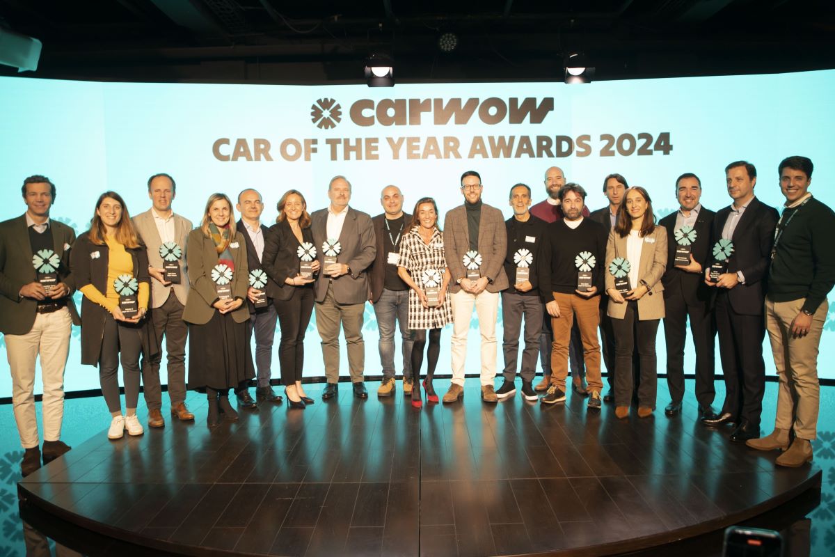 CARWOW ENTREGA LOS PREMIOS A LOS COCHES DEL AÑO 2024 EN SU PRIMER WOW DAY 