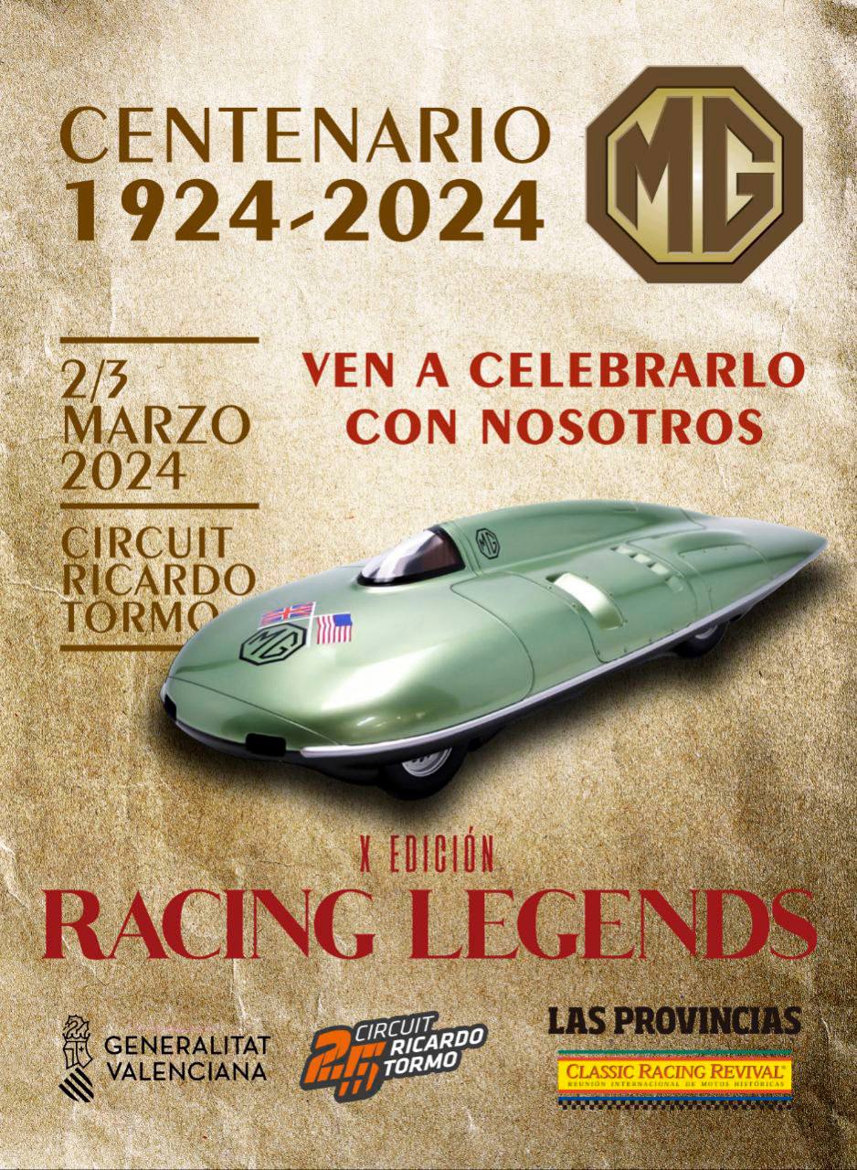 MG CELEBRA SU CENTENARIO EN EL X RACING LEGENDS