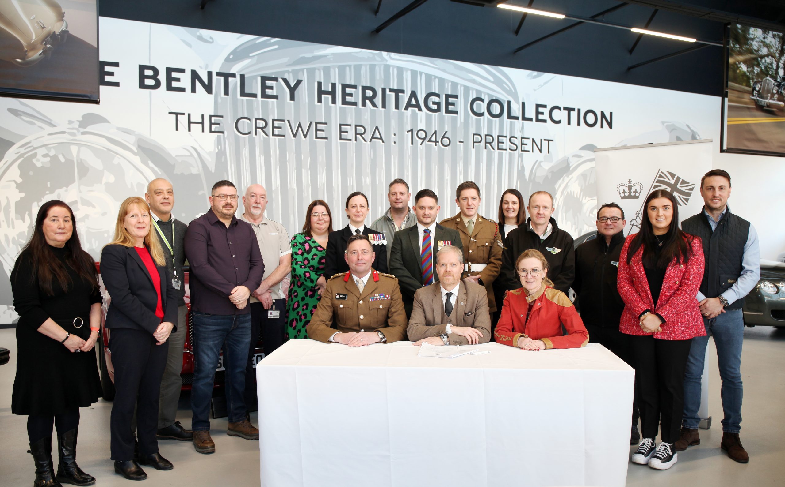 BENTLEY SIGNS THE ARMED FORCES COVENANT AS A TESTAMENT OF ONGOING COMMITMENT