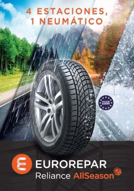 EUROREPAR LANZA SU NUEVO NEUMÁTICO RELIANCE ALLSEASON