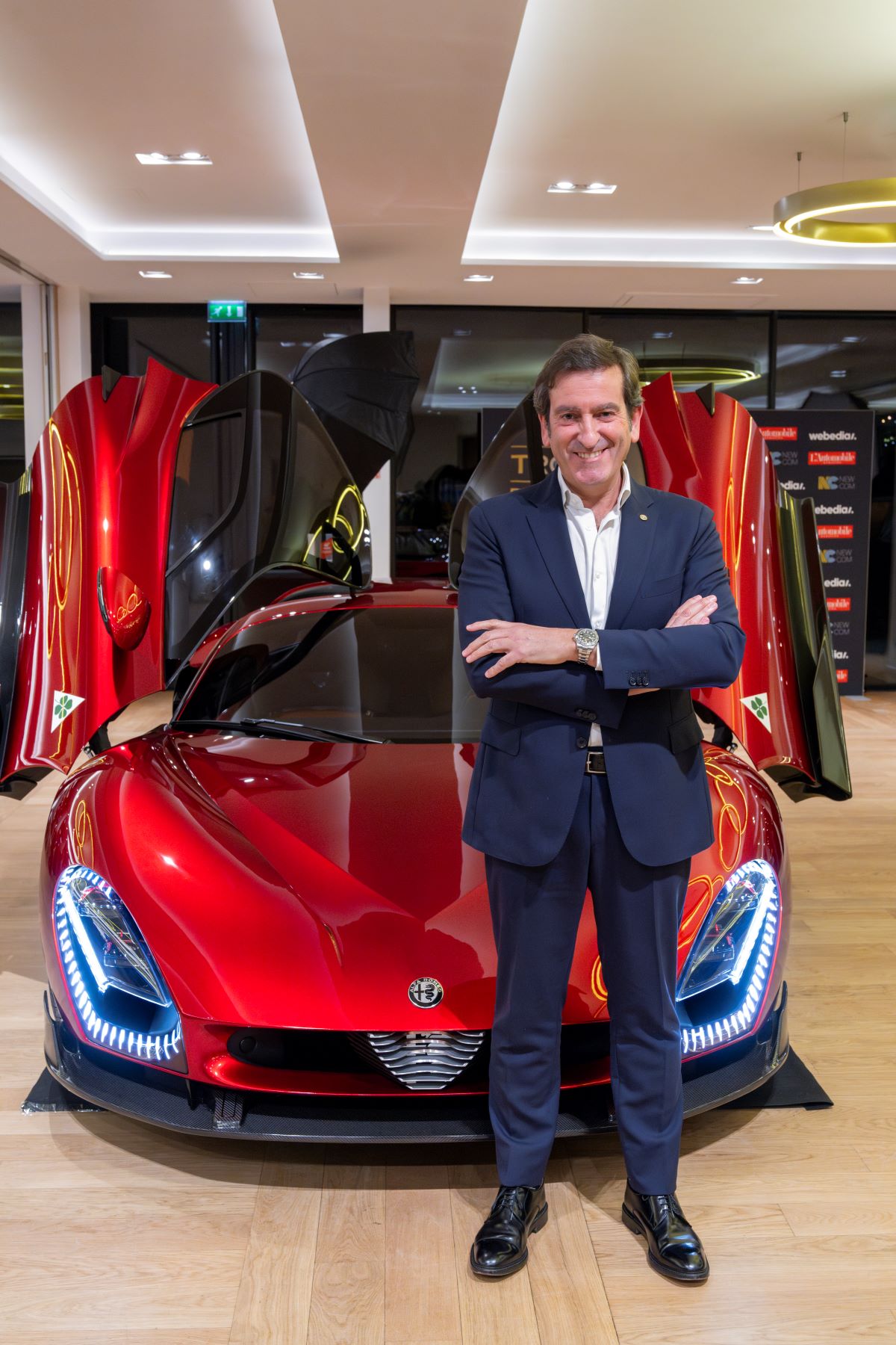 ALEJANDRO MESONERO-ROMANOS, DIRECTOR DE DISEÑO DE ALFA ROMEO 