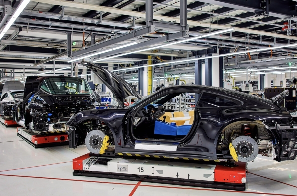 PORSCHE INTRODUCE EL SISTEMA DE GESTIÓN MHP EN ZUFFENHAUSEN