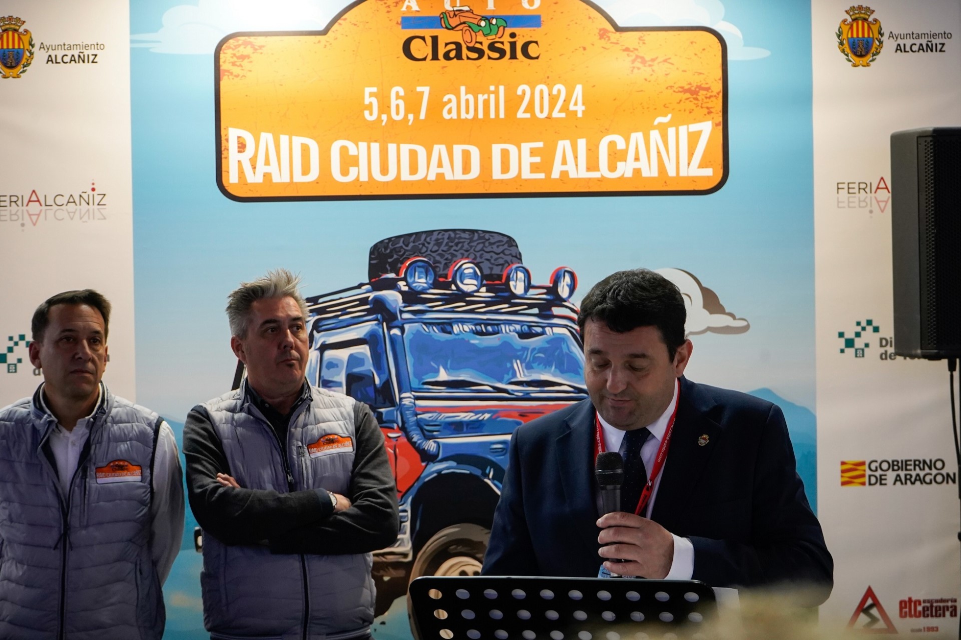 CLASSICMADRID, SALÓN INTERNACIONAL DEL VEHÍCULO CLÁSICO ACOGIÓ LA PRESENTACIÓN OFICIAL DEL RAID AUTOCLASSIC CIUDAD DE ALCAÑIZ, QUE DISCURRIRÁ POR TIERRAS DE LA PROVINCIA DE TERUEL DEL 5 AL 7 DE ABRIL. 