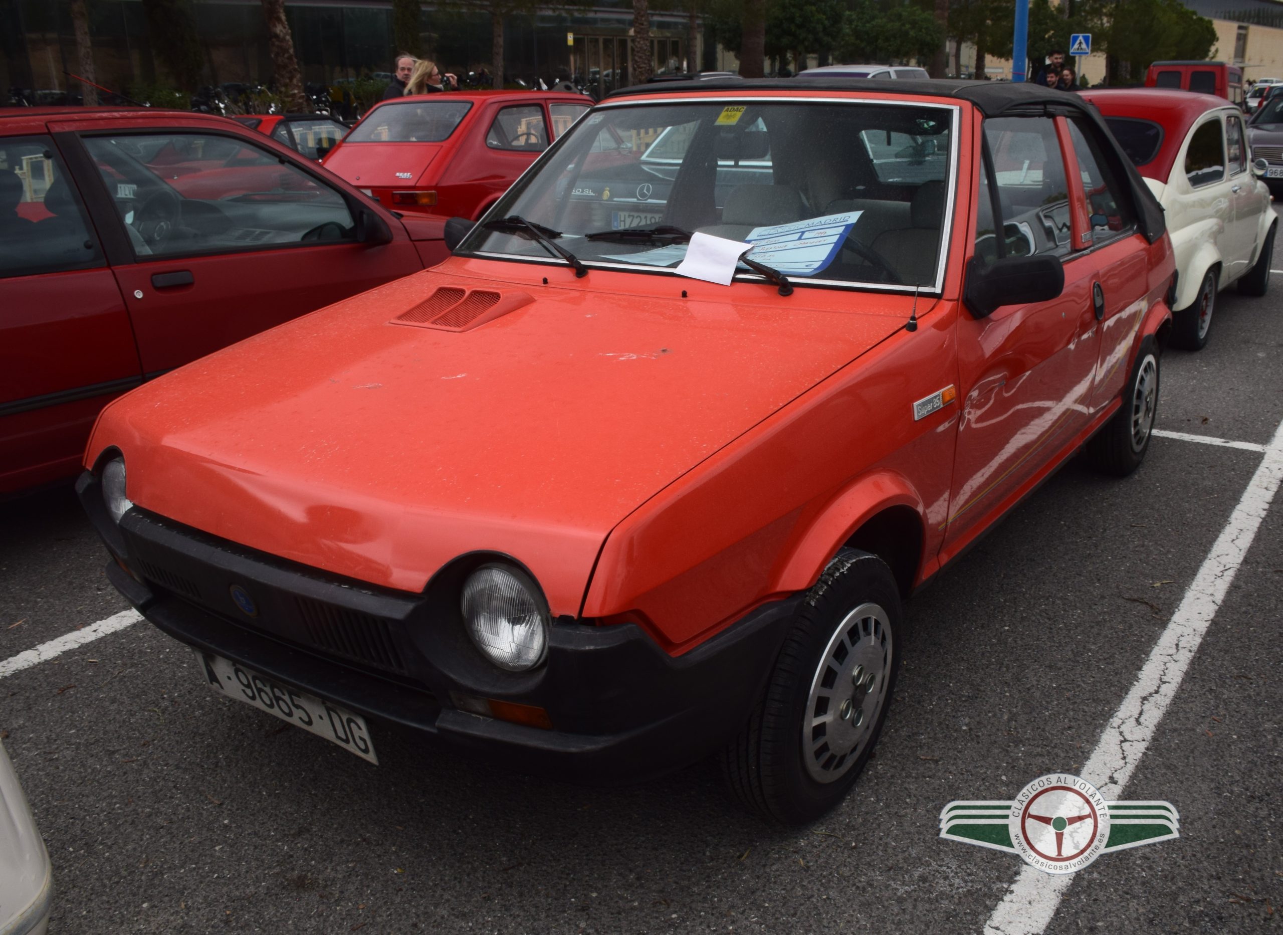 BERTONE RITMO SUPER 85 CABRIO VISTO EN EL APARCAMIENTO DE IFA - FIRA ALACANT DURANTE LA XIX ANTIC AUTO