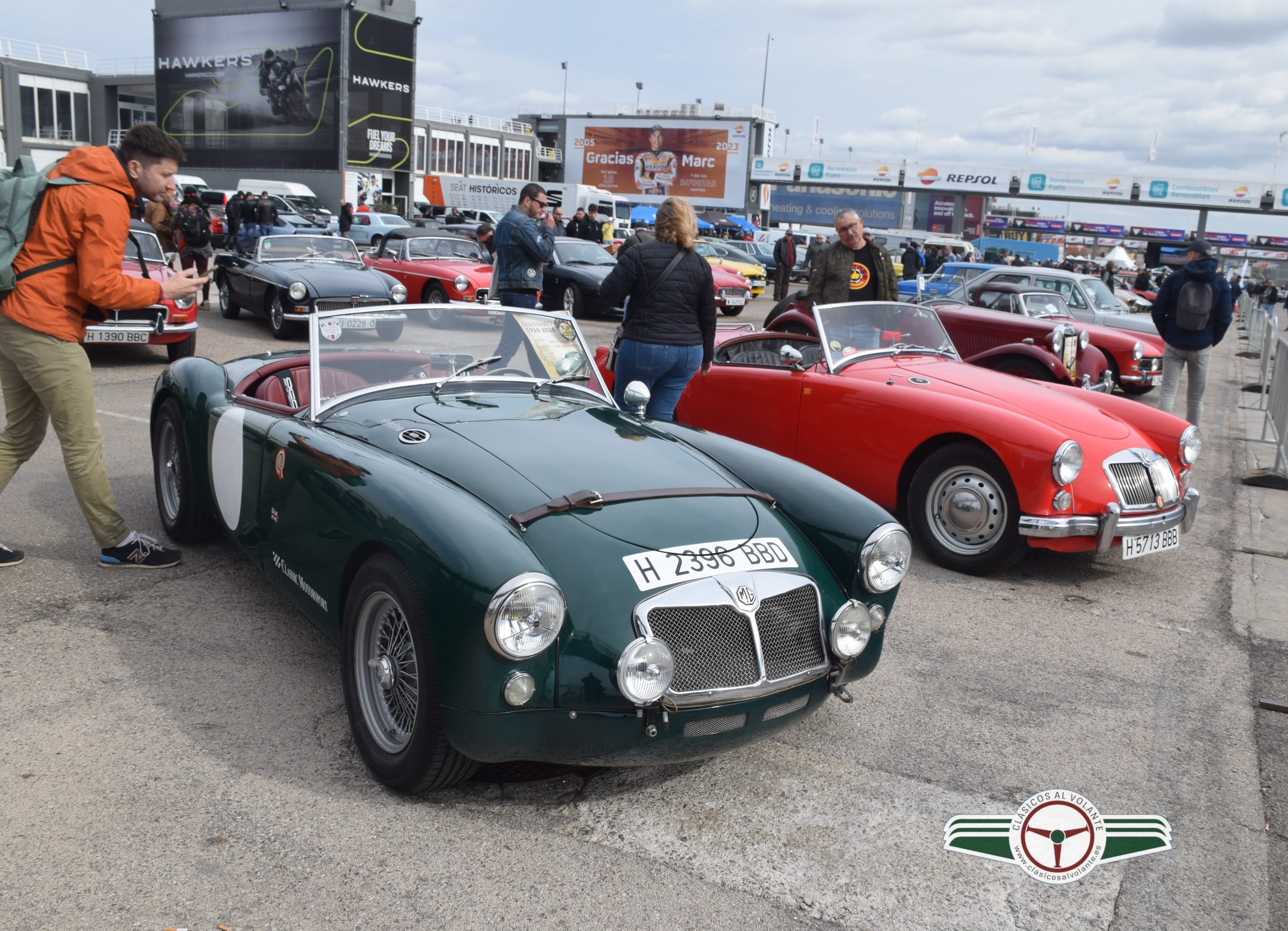 MG CELEBRÓ SU CENTENARIO EN EL RACING LEGENDS 2024