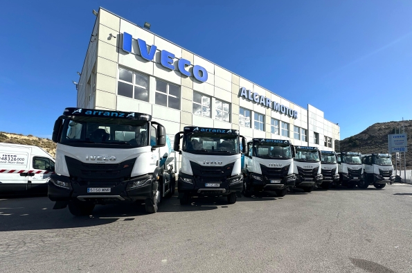 TRANSPORTES ARRANZ DE ALICANTE ADQUIERE 10 UNIDADES DEL IVECO X-WAY