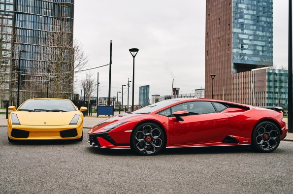 LA EVOLUCIÓN DE LOS MODELOS V10 DE LAMBORGHINI