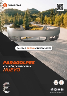 EUROREPAR AMPLÍA SU GAMA DE PIEZAS Y PRESENTA SU NUEVA LÍNEA DE PRODUCTOS PARA CARROCERÍA: LOS PARAGOLPES