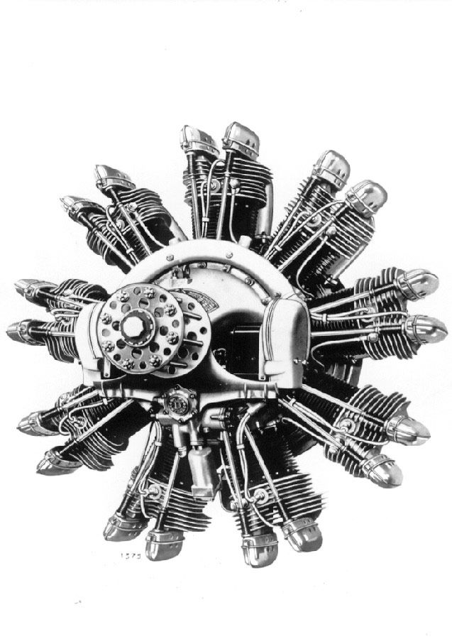 MOTOR DE AVIACIÓN ALFA ROMEO D2 (1931)