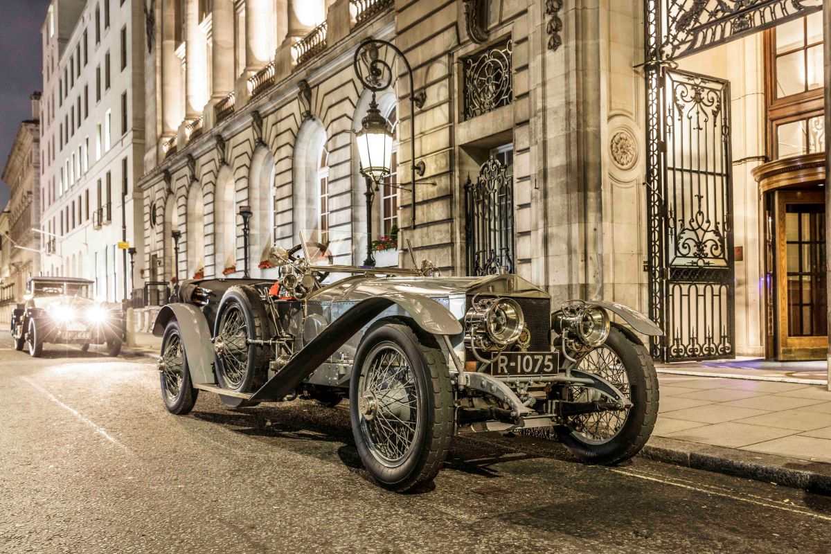 ROLLS-ROYCE SILVER GHOST RE-ENACTS TRIUMPHANT LONDON-EDINBURGH RUN 110 YEARS ON