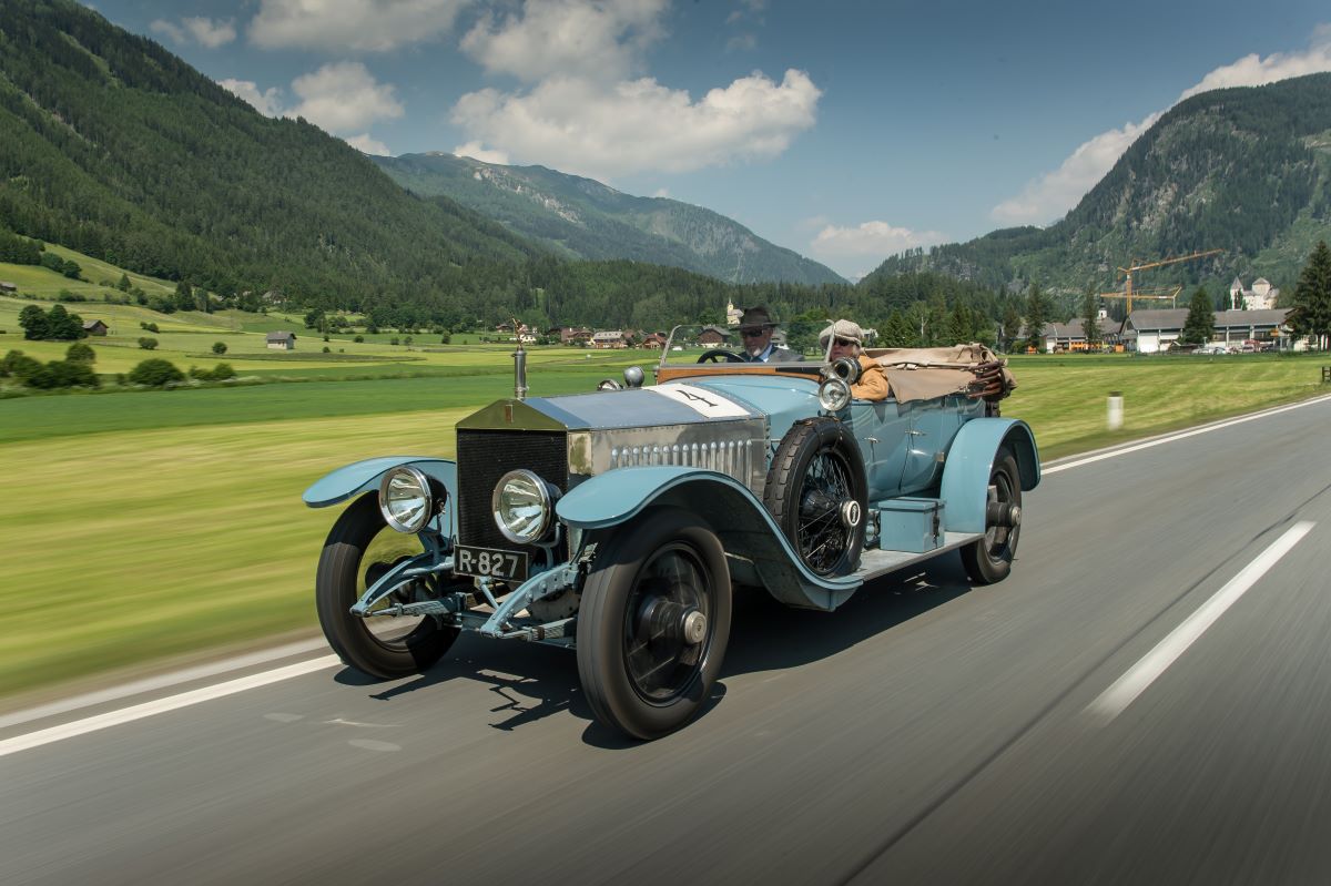 ROLLS-ROYCE SILVER GHOST ON 2013 ALPINE TRIAL