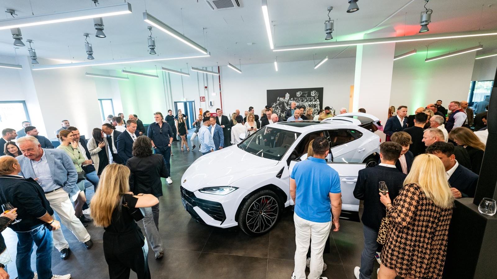 GRAND OPENING OF LAMBORGHINI DEALERSHIP IN COLOGNE