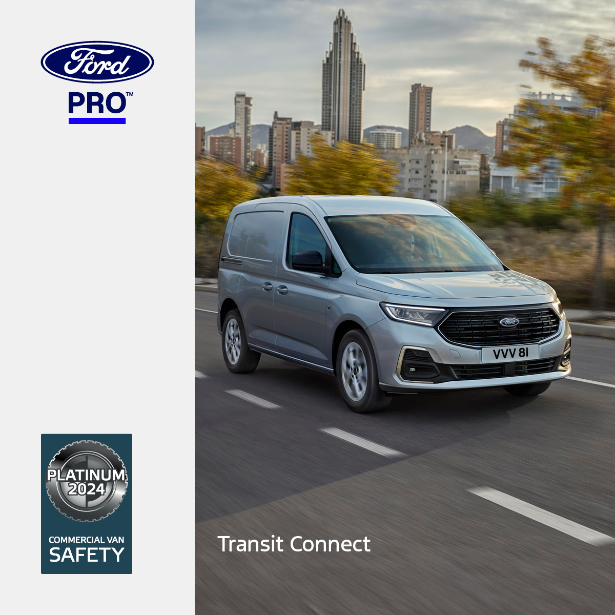 FORD PRO TIENE TRES FURGONETAS CON LA MÁXIMA CALIFICACIÓN DENTRO DE SU ÚLTIMA GENERACIÓN DE MODELOS TRANSIT