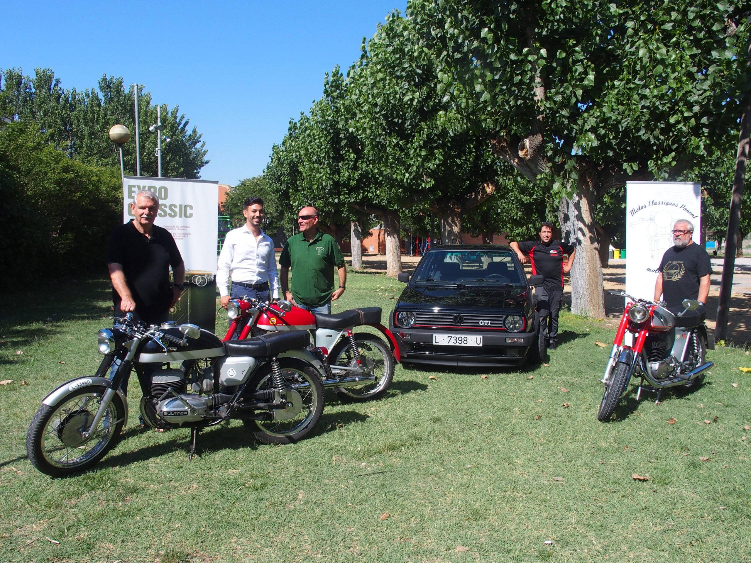 MOMENTO DE LA PRESENTACIÓN DE LOS MONOGRÁFICOS DE LA PRÓXIMA EDICIÓN DE LA FERIA EXPOCLÀSSIC DE MOLLERUSSA (LLEIDA)