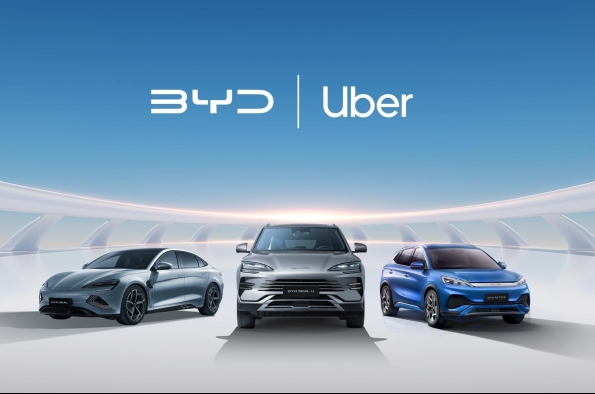 BYD Y UBER SE ASOCIAN PARA IMPULSAR LA TRANSICIÓN MUNDIAL HACIA LA ELECTROMOVILIDAD